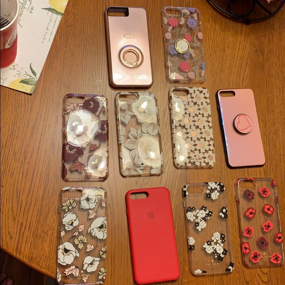 Bundle of iPhone 7/8 plus cases (good condition)